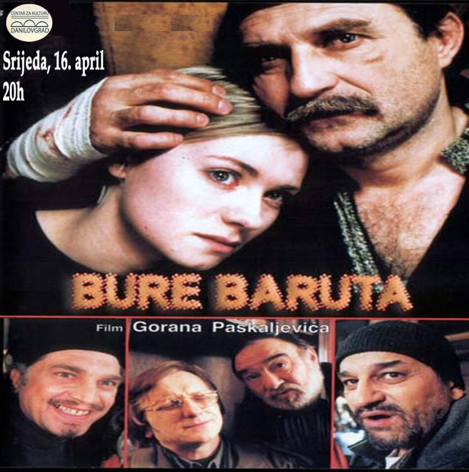 Projekcija filma BURE BARUTA