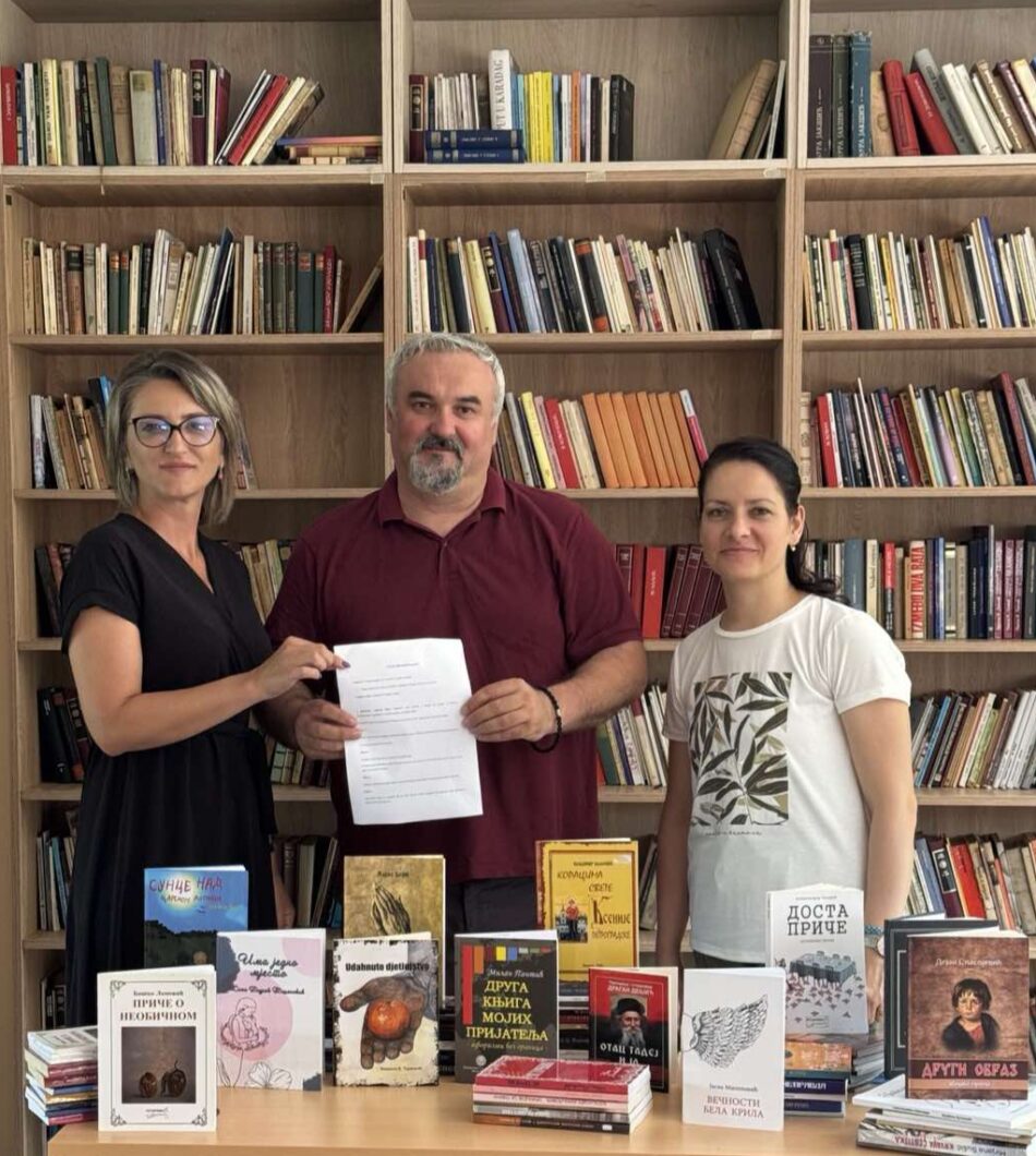 Knjižni fond Narodne biblioteke „Mihailo Miho Vuković“ bogatiji za 62 publikacije