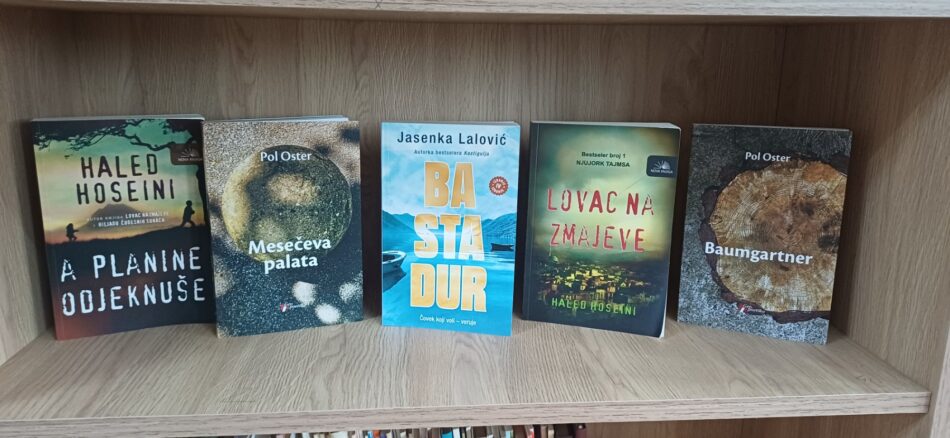 Naša biblioteka bogatija za pet naslova